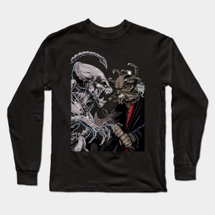 Pumpkinhead vs Jeepers Creepers Long Sleeve T-Shirt